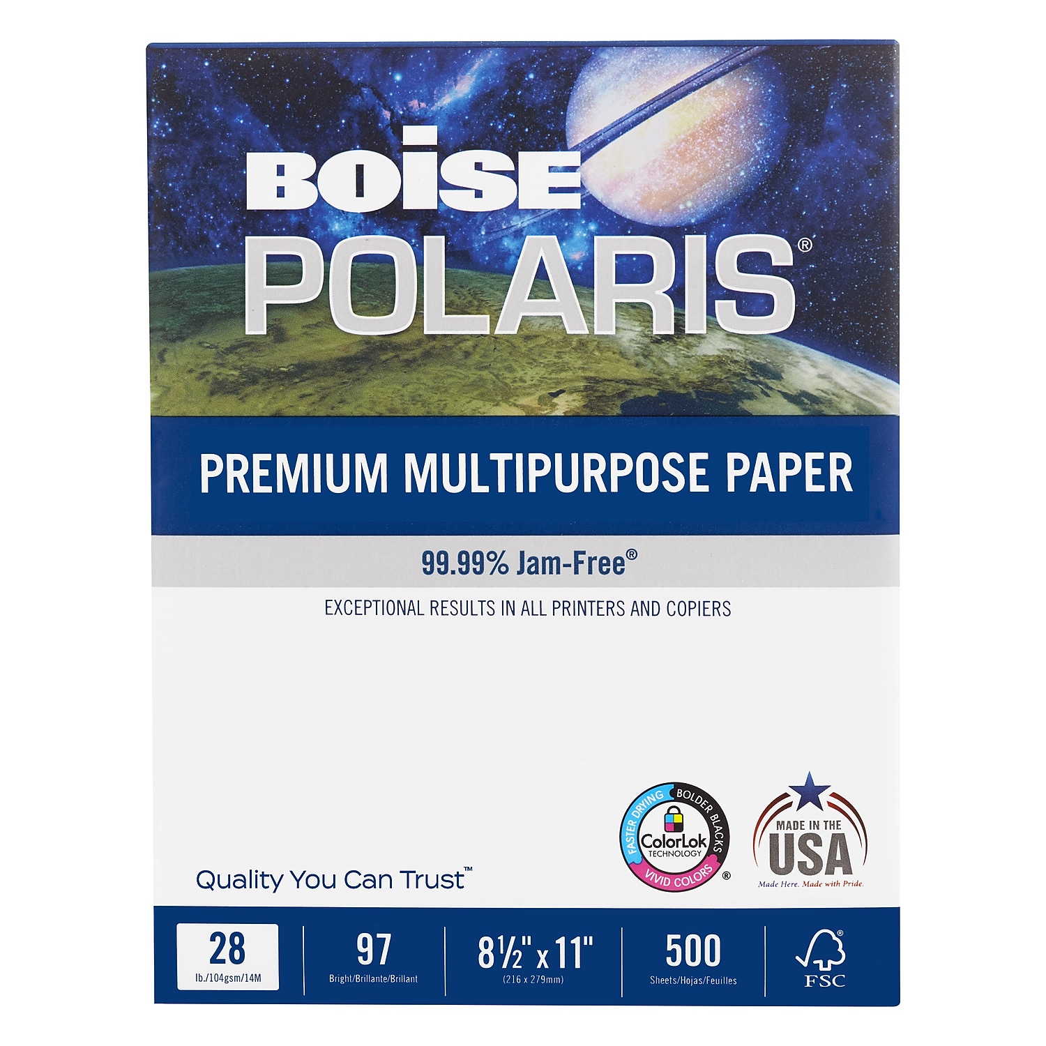 ルマ様　制作費ページ BOISE POLARIS Premium Multipurpose Copy Paper, 8.5