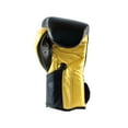 thumbnail image 4 of Cleto Reyes High Precision Boxing Gloves for Men and Women (14 oz, Black/Solid Gold), 4 of 5