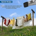 thumbnail image 3 of Pince à Linge INOX, Pinces à Linge Extérieur Solides, 40 Pcs antiglisse sans Trace à Linge Extérieur, Pince à Linge Incassable, Multifonction, 3 of 5