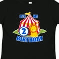 thumbnail image 4 of Inktastic Its My Birthday Circus Tent with Lion 2 Years Old Boys or Girls Toddler T-Shirt, 4 of 5