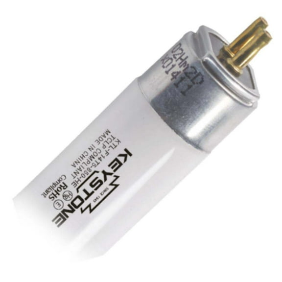 Keystone 00658 - KTL-F14T5-850-HE Straight T5 Fluorescent Tube Light Bulb