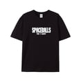 thumbnail image 1 of [Graphic T-Shirt] 1pc Men's Spaceballs Graphic T-Shirt | 100% Cotton Crew Neck, Casual Geometric Pattern, All-Season Knit Fabric - Regular Fit with Slight Stretch, 220gsm, Adult Fashion Versatile Cas, 1 of 7