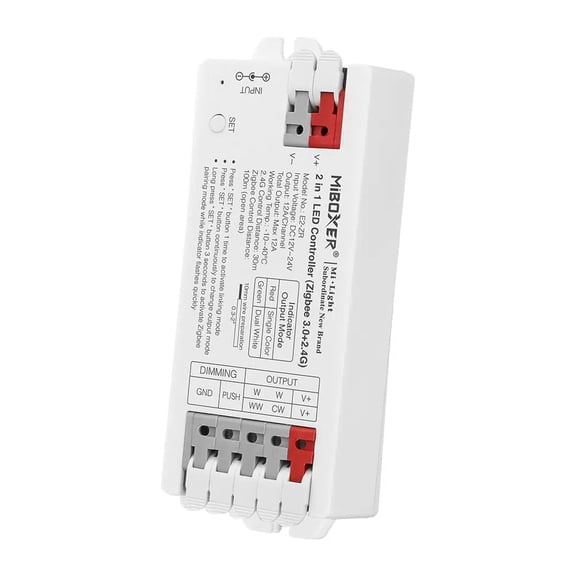 E2-ZR - 2 in 1 LED Controller (Zigbee 3.0 2.4G)