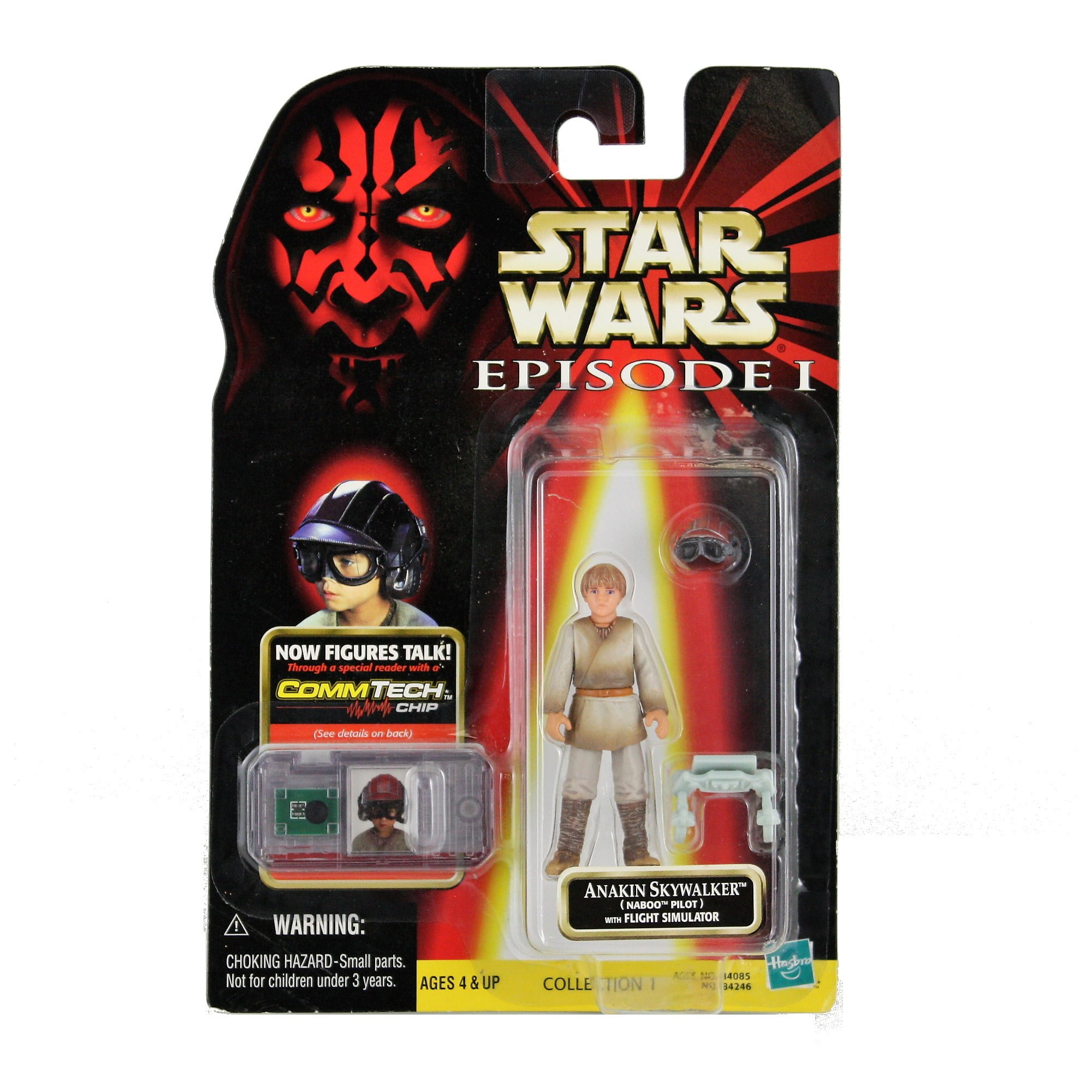 Star Wars 2005 ROTS Anakin Skywalker Jedi vs Sith BP Action Figure Loose Sith 