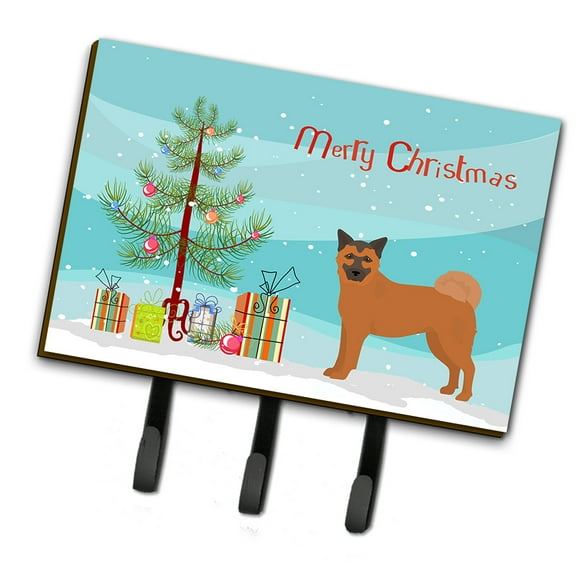 Chow Shepherd Christmas Tree Leash or Key Holder
