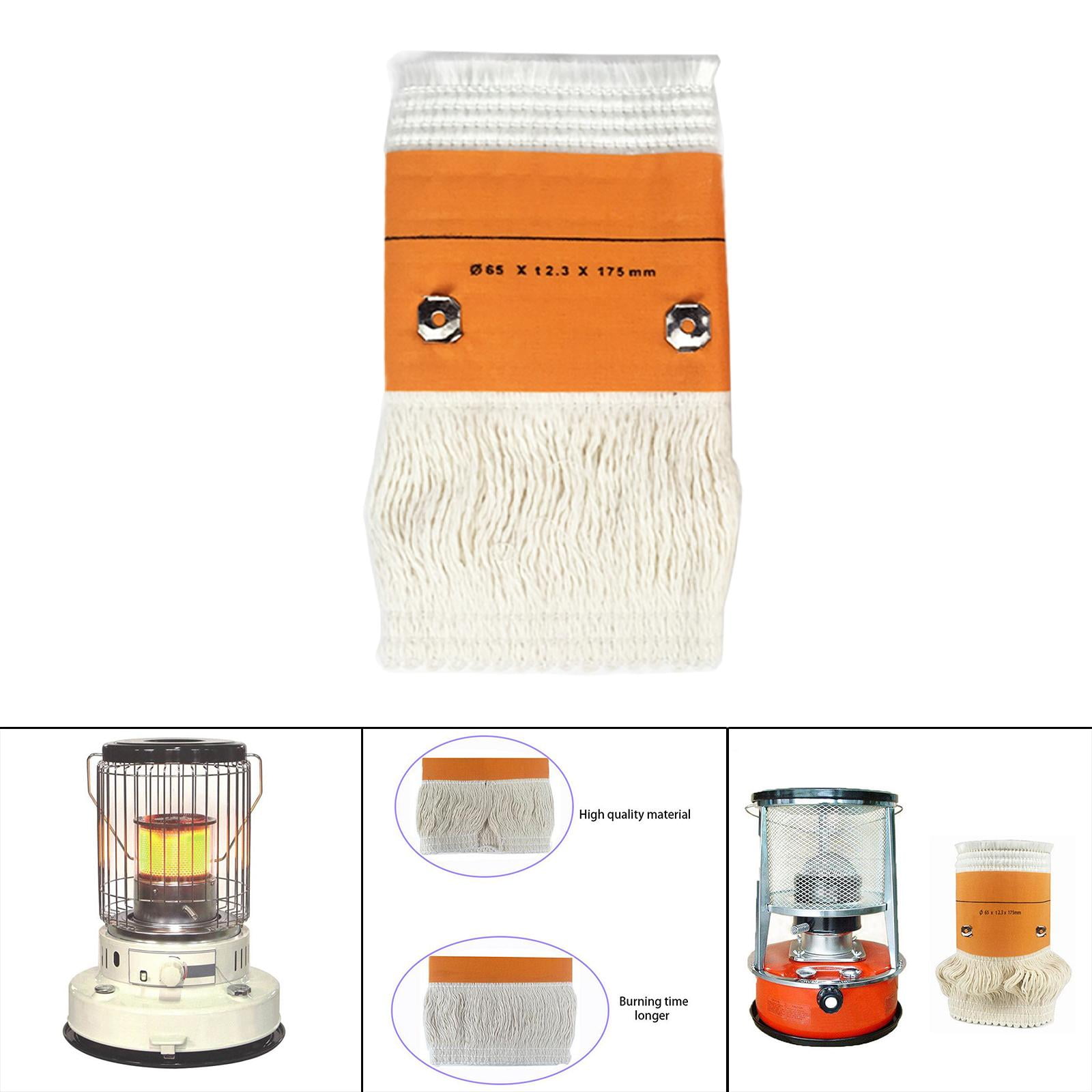 Axioma 4pcs Kerosene Wick Fiberglass Oil Lamp Cotton Long Lasting Candle Winter