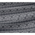 thumbnail image 5 of oneOone Tissu Jersey Viscose Chevron & Triangle Imprimé Bloc BTY 60 Pouces de Large, 5 of 5