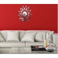 thumbnail image 4 of Acrylic 3D Sunflower Fire Mirror Effect Wall Sticker Decal Room Modern Decor, 4 of 5