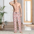 thumbnail image 4 of KLL Mens Pajama Pants for Men,Mens Lounge Pants,Funny Gifts for Men,Men's Pajama Bottoms Red Birds -X-Large, 4 of 5