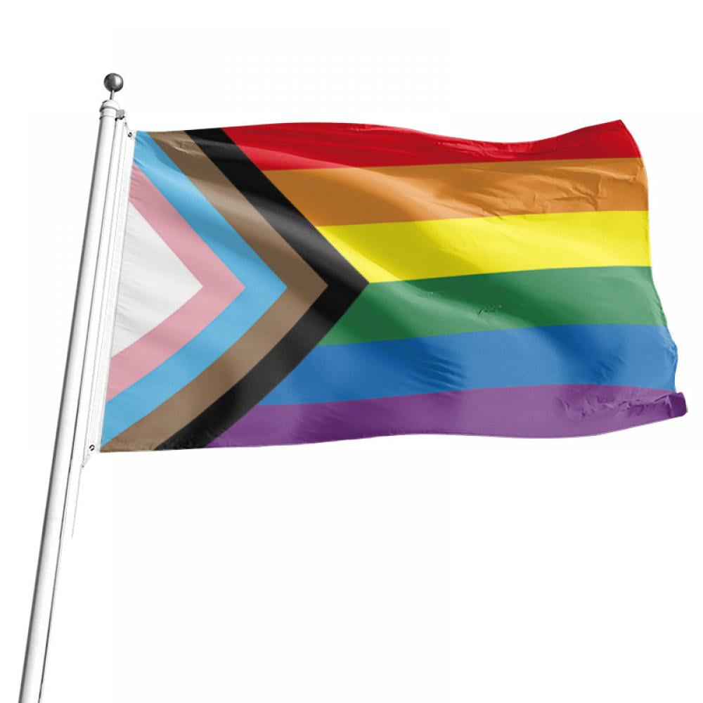 Rainbow Pride Gay Flag 3x5 Feet 36 X 60 Inches Vivid Color And Uv Fade Resistant 100 Polyester With Two Metal Grommets Flagpole Walmart Com Walmart Com Rainbow Pride Gay Flag 3x5 Feet 36 X 60 Inches Vivid Color And Uv Fade Resistant 100 Polyester With Two Metal Grommets Flagpole Walmart Com Walmart Com