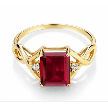 Certifed Natural Ruby / Maanik Gemstone Ring For Woman Wedding Gift Ring Woman