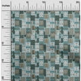 thumbnail image 2 of oneOone Cotton Jersey Light Blue Fabric Asian Kilim Quilting Supplies Print Sewing Fabric By The Yard 58 Inch Wide, 2 of 5