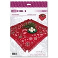 thumbnail image 2 of Riolis Counted Black Stitch Kit Winter PatternsTable Topper, 2 of 2