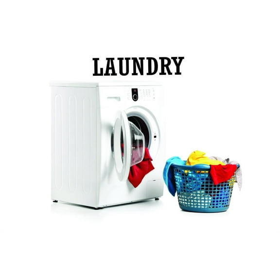 Wall Design Pieces Laundry 8x20"