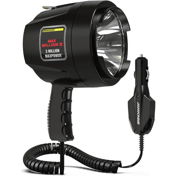 800-2301-0 Max Million III with 12V DC Charger Halogen Bulb Spotlight