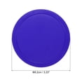 thumbnail image 2 of Uxcell 82mm/3.2 Inch Air Hockey Pucks, Air Hockey Heavy Replacement Pucks, Dark Blue, 4 Pack, 2 of 6