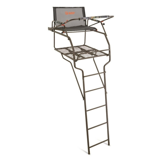 Guide Gear Big Boy XL 18' Ladder Tree Stand for Hunting Climbing Seat