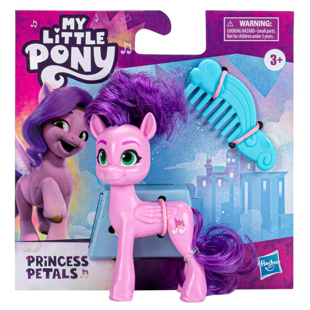 My Little Pony Princess Pipp Petals, Pink Pony Doll with Comb, 3