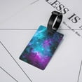 thumbnail image 6 of Galaxy Luggage Tag Pvc Identifier Card Holder Label Travel Bag Tag, 6 of 6