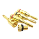 thumbnail image 4 of 24 Piezas de 4 mm de Cable Musical Chapado en , Conector Tipo Banana para Altavoz de Audio, Conector de Clavija para Cable de Altavoz Musical, 4 of 5