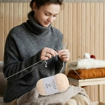 Clearance, Wool Yarn Hwkond 4 Strands Of Combed Milk Cotton Thread Diy Doll Cotton Crochet Thread Wool Ball,(Skin Color) Under $5