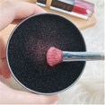 thumbnail image 5 of Juego de 12 limpiadores de brochas de maquillaje: paquete de 2 limpiadores de brochas de maquillaje con 6 esponjas de repuesto, limpiador de brochas de maquillaje en seco, esponja para sombra de ojos, 5 of 5