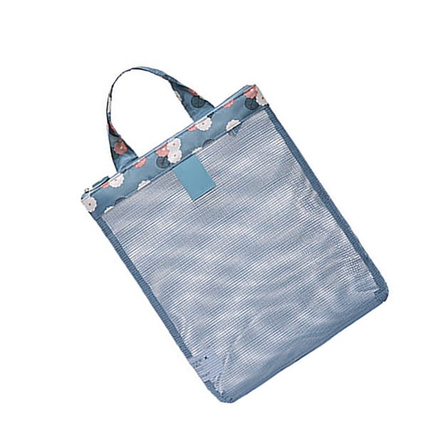Bolsa De Almacenamiento Monedero De Gran Capacidad Resistencia Al Desgaste Resistencia Al Agua Suministro De Natación Mango Simple Bolsas De Compras Plegables Vogacara HA024348-01