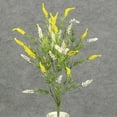 thumbnail image 2 of 1 Pc, 25 Inch Artificial Heather Bush w/8 Main Stems Great For Adding Color To Arrangements & Décor - Purple, 2 of 5