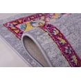thumbnail image 2 of Ladole Rugs Traditional Indoor Area Rug - Geode Antique Style 6x9 Room Decor Soft Carpet for Living Room, Bedroom, and Office - Pink and Grey, 6x9 (6'5" x 9'5", 200cm x 290cm), 2 of 4