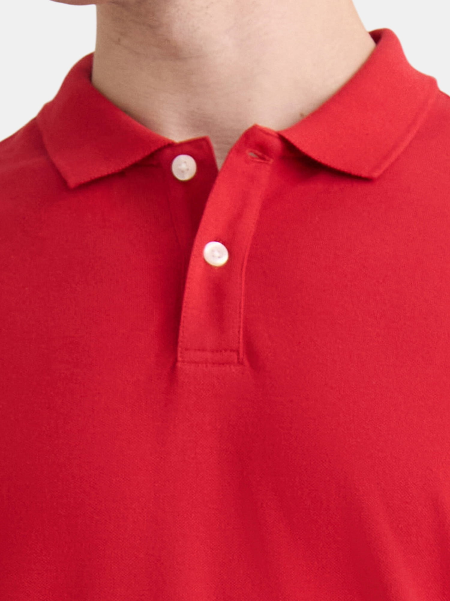 George Men’s and Big Men’s Pique Polo Shirt, Sizes S-3XL