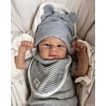 thumbnail image 4 of Reborn Baby Dolls 17'' Toddler Realistic Newborn - Lifelike Poseable Cloth Body Baby Doll for Cuddling, Gift for Collectors & Kids 3+, 4 of 5