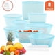 thumbnail image 5 of Reusable Silicone Storage Bags - Leak-Proof Zip Lock for Food, Vegetable, and Snack Organization, 5 of 5