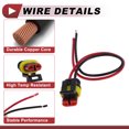 thumbnail image 5 of 1 Set Tail Light Socket Wiring for Jeep Renegade 2016 No.68285016AA Lamp Bulb Pigtail Connector Harness with Pre-Wired Plug Heat Shrink Tubing, 5 of 7