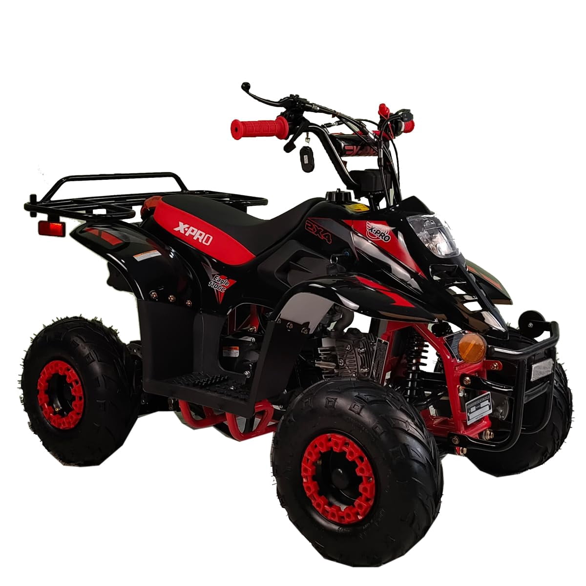 X-Pro Brand New Eagle 110cc Gas ATV with Automatic Transmission, with Remote Control! Rear Back!