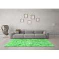 thumbnail image 3 of Ahgly Company Indoor Rectangle Persian Emerald Green Traditional Area Rugs, 5' x 7', 3 of 4