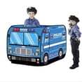 thumbnail image 2 of Casa Plegable para Niño Campaña, Creativo, Divertido, Juego de Simulación, Camión , Interior, Exterior, Césped, Juguetes - Coche de policía Sunnimix Tienda de juegos para niños, 2 of 7