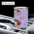 thumbnail image 5 of 20oz Stainless Steel Tumbler with Straw, Double Wall Insulated Travel Tumbler Purple Adorable Mermaid, 5 of 7