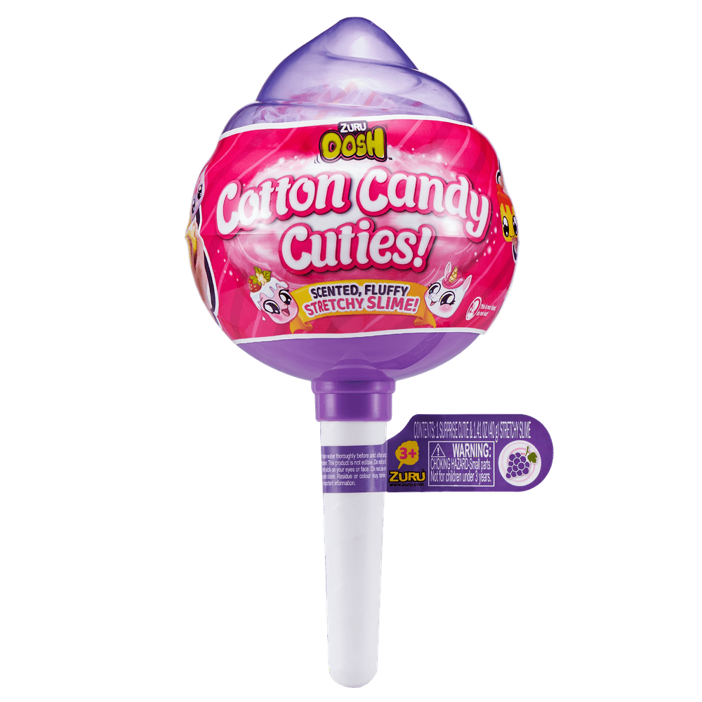 Oosh Cotton Candy Cuties with Scented, Fluffy Slime & A Cute Slow Rise