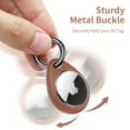 thumbnail image 6 of UNBREAKcable 4 Pack AirTag Case Keychain Air Tag Holder TPU AirTags Key Ring Cases Tags Chain Apple Finder Tracker Accessories for Collar Strap/Keys/Bags, 6 of 9