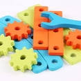thumbnail image 4 of Montessori Wooden Tool Workbench Educational Children Kids Play Toy Set Gift, 4 of 8