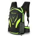 thumbnail image 1 of WEST BIKING WEST BIKING Reflective Cycling Backpack, 16L Oxford Cloth, Lightweight & Water-Resistant, Green/Grey, Waist Straps for Enhanced Durability, 1 of 6