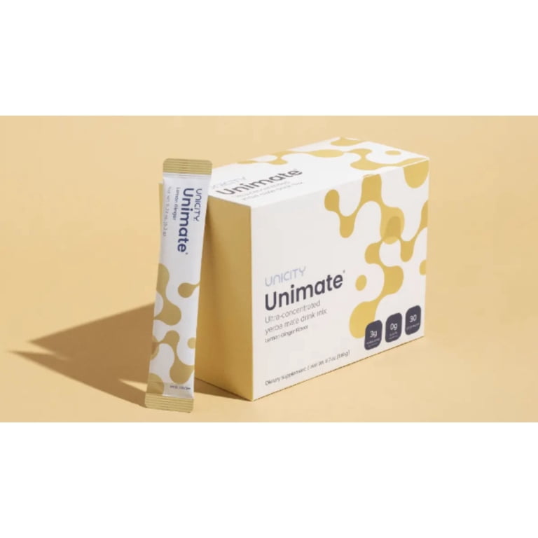 UNICITY TRIO: Balance Orange, Unimate Lemon & Lemon Ginger (1 Box
