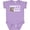 Lavender, variant on Inktastic Poppy's Fishing Buddy with White Text Boys Baby Bodysuit
