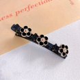 thumbnail image 3 of Sparkling Crystal Stone Braided Hair Clips for Women, Double Braided Hair Clip Glitter Rhinestone Hair Clip Duckbill Hairpin for Styling, 3 of 5