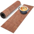 thumbnail image 1 of shiyou-Trivet Table Runner Hot Plates Mat 12 X 40 Inch Heat Resistant Table Protector Waterproof Decorative Farmhouse Kitchen Trivets Counter Heat Proof Placemats for Hot Dishes (Linen), 1 of 4