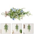 thumbnail image 1 of COSMOBETTY Guirnalda Colgante De Flores Artificiales Con Moño Para Ambiente Fresco Y Estilo Farmhouse, 1 of 7