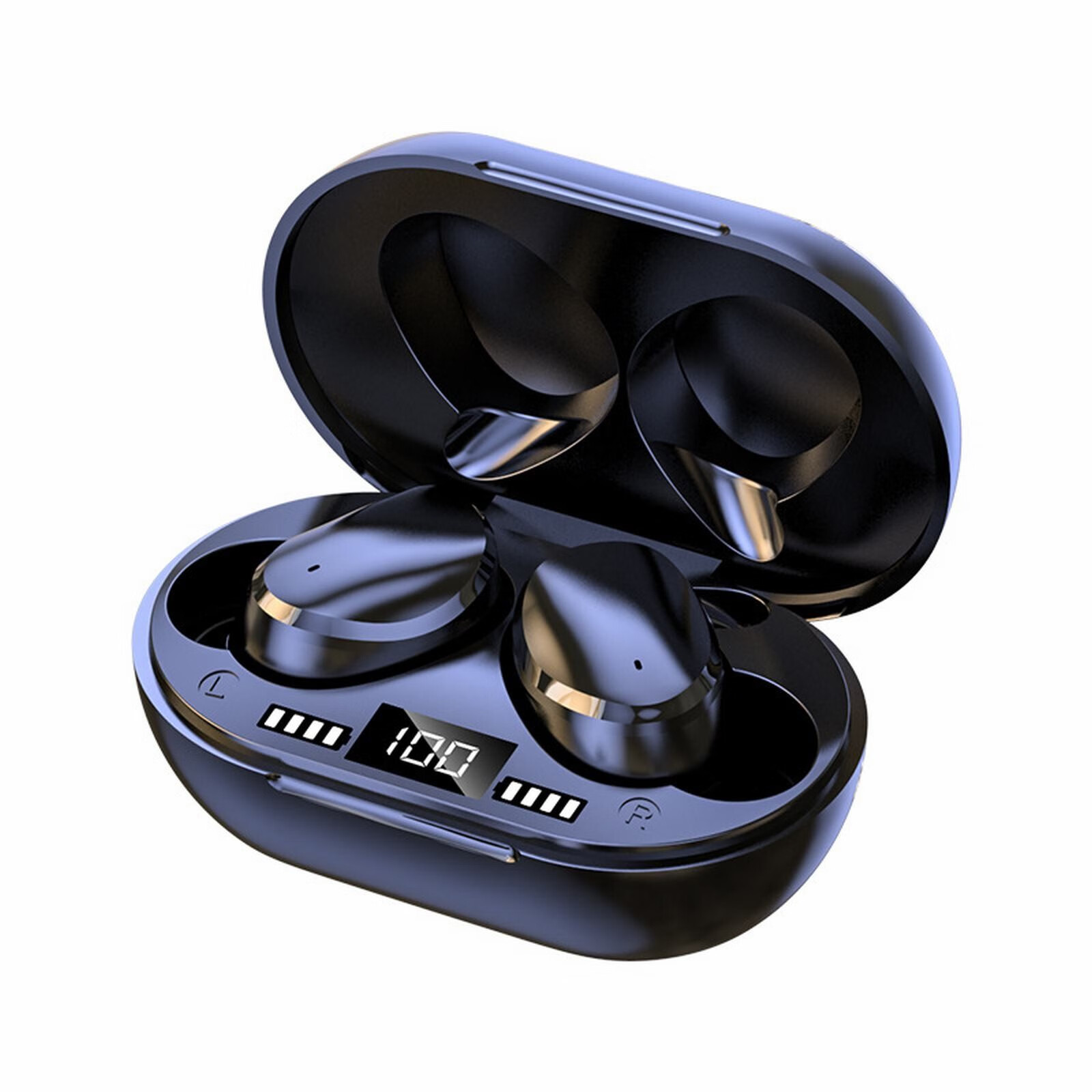 Bluetooth 5.0 Digital Display Wireless Headphone Portable