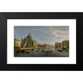 thumbnail image 2 of Gaspar Van Wittel 14x10 Black Modern Framed Museum Art Print Titled - Venice, Santa Maria Della Salute and the Entrance to the Grand Canal, 2 of 5