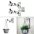 thumbnail image 3 of 4 unids / set soportes en pared, para decoración de , comedero para pájaros Zulema ganchos para colgar en la pared, 3 of 8