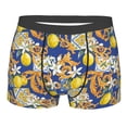 thumbnail image 5 of Uemuo Sicilian Style Pattern Men's Boxer Briefs,Trunk Anti-Chafing,Comfortable, Durable, and Stylish Underwear-, 5 of 9